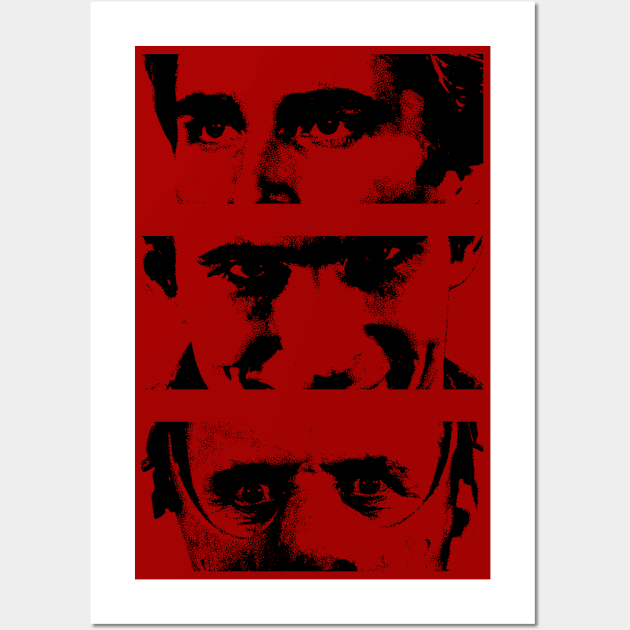 Psycho Killers Classic Movies Wall Art by Zen Cosmos Official